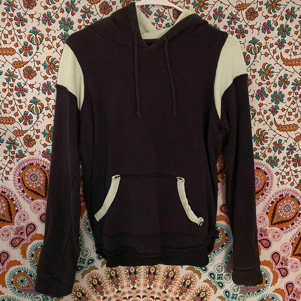 “Kirra” Charcoal Grey and Sea Foam Sweatshirt